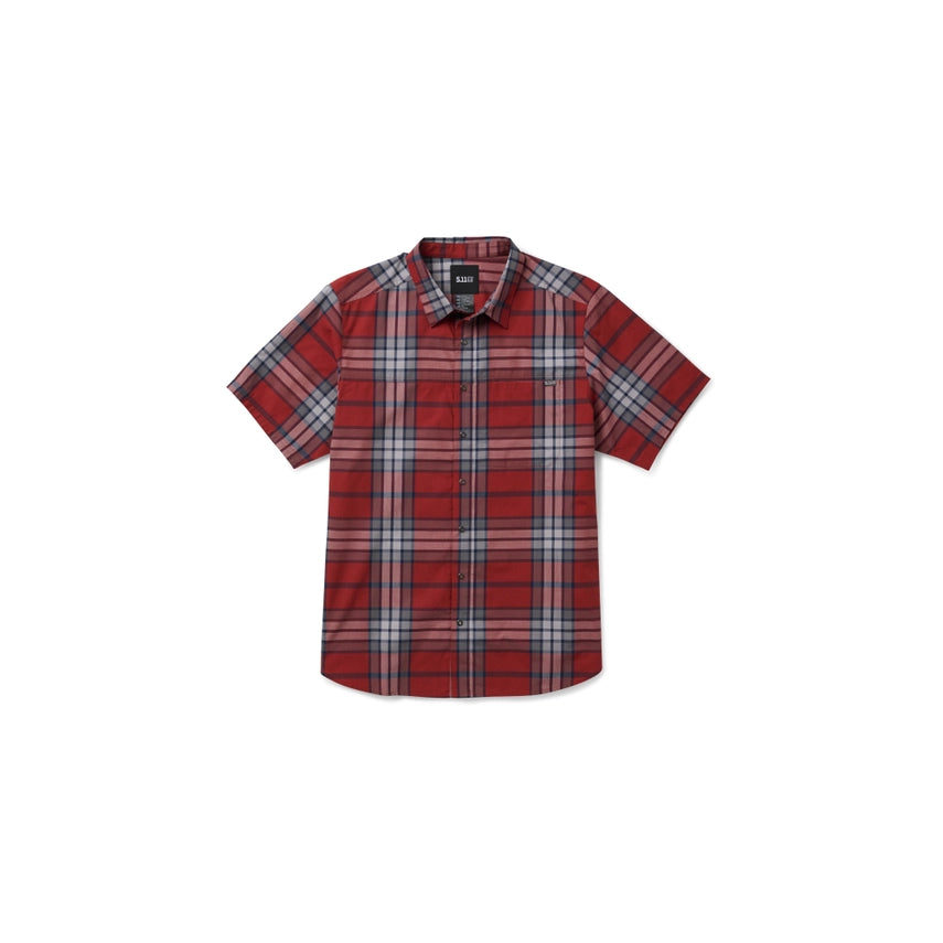 Wyatt Short Sleeve Plaid Shirt
