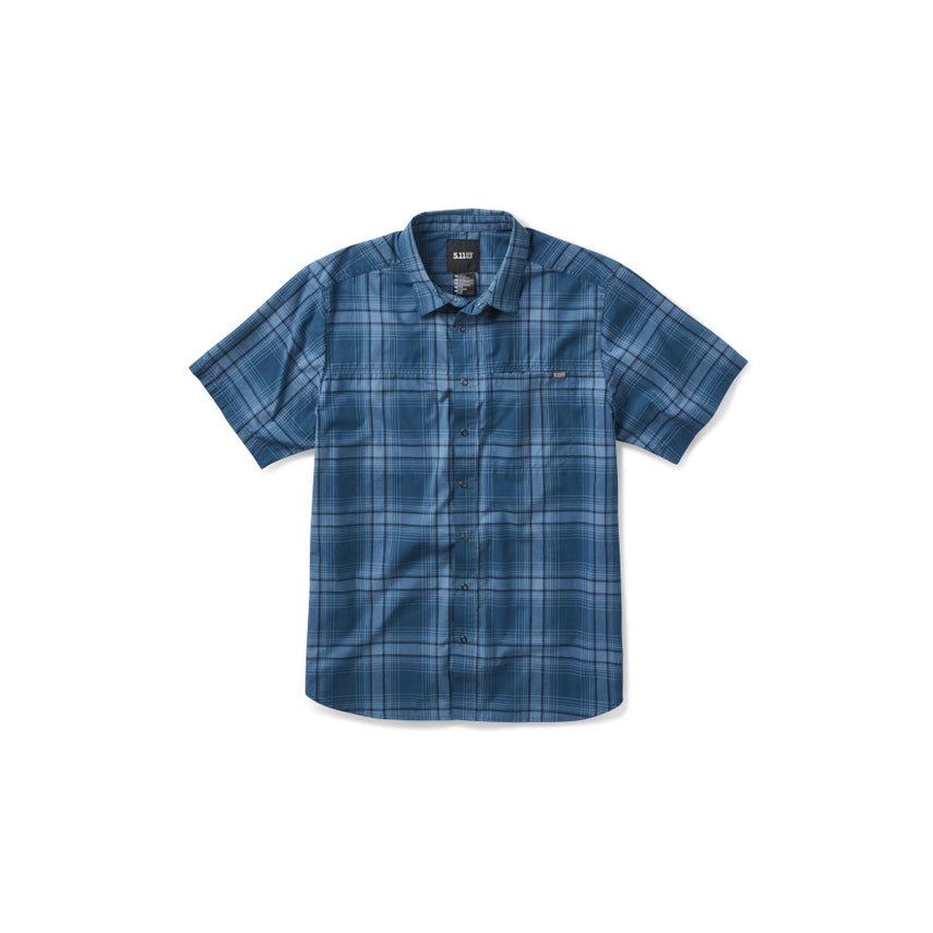Wyatt Short Sleeve Plaid Shirt