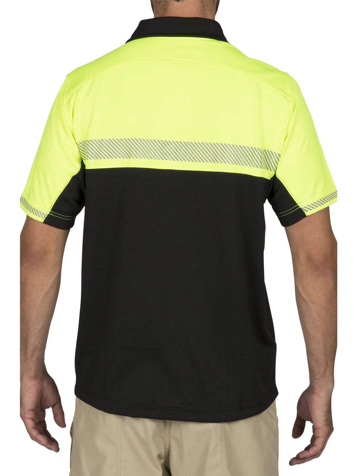Bike Patrol Short Sleeve Polo Yellow