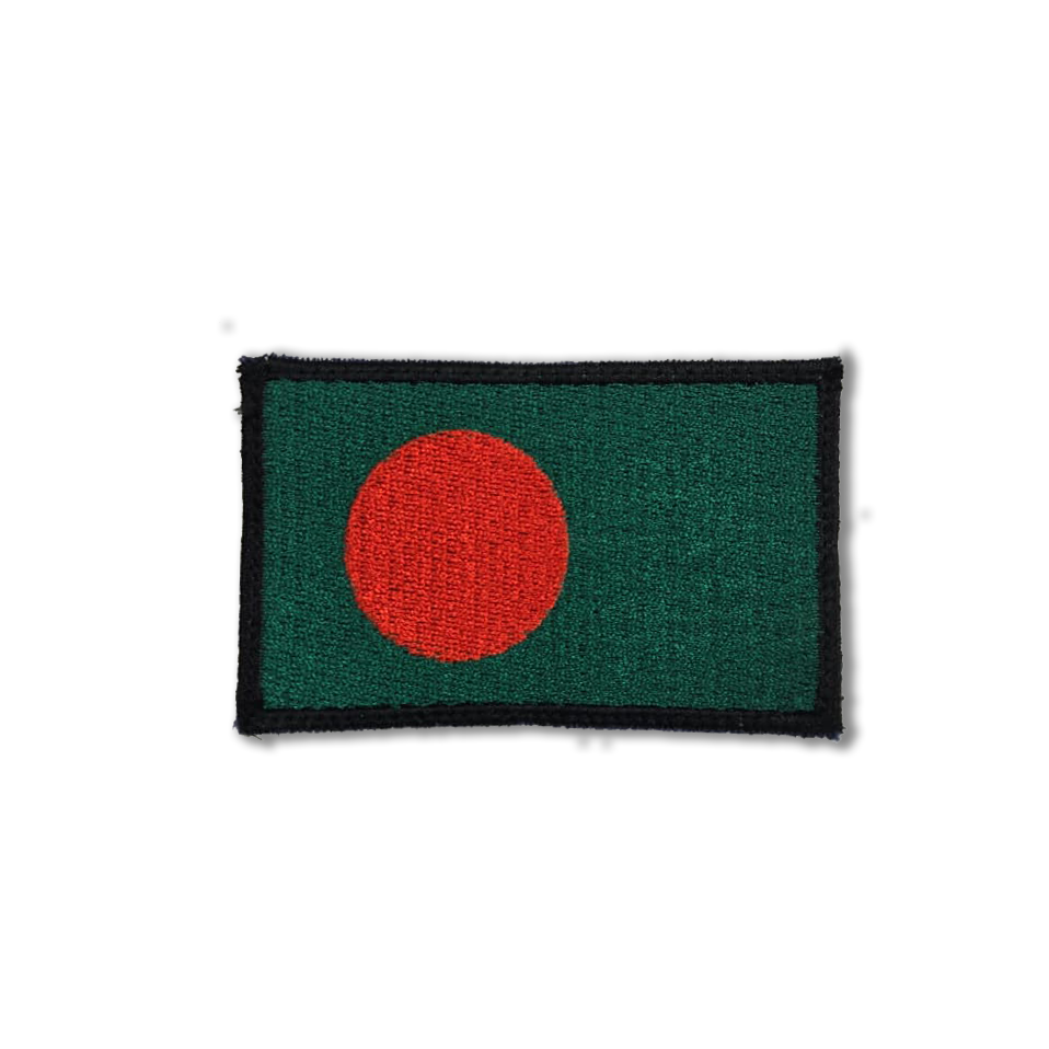 Countries Embroidery Patch