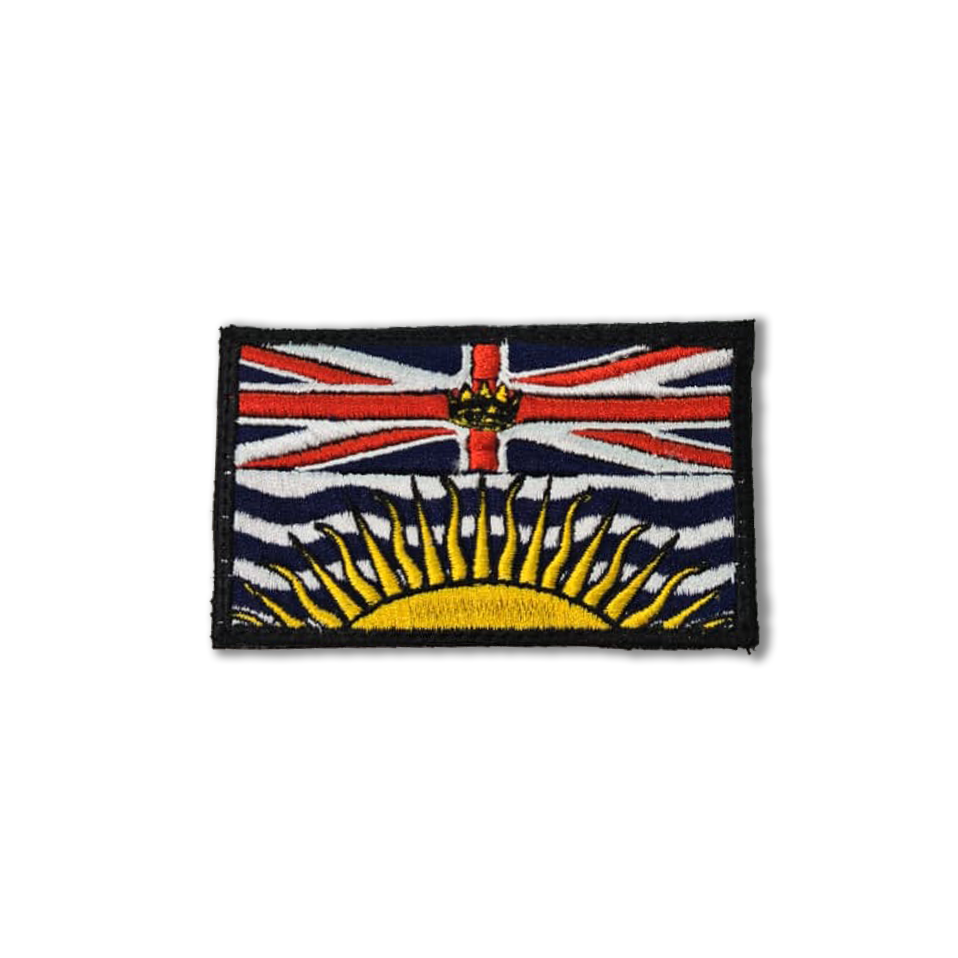 Canadian Provinces & Territories Embroidery Patch.