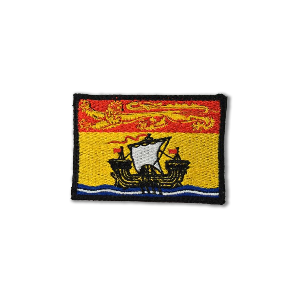 Canadian Provinces & Territories Embroidery Patch.