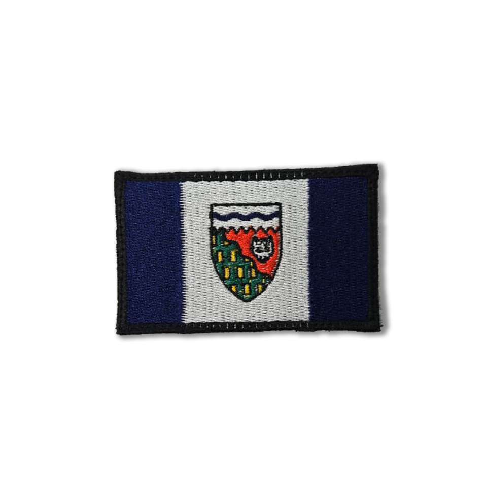 Canadian Provinces & Territories Embroidery Patch.